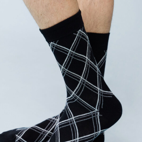 Lucas Tartan Noir noir