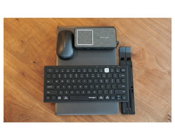 Kensington Multi-Device Dual Wireless Compact Keyboard – clavier – Français – noir Périphérique d’entrée