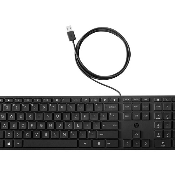HP Pavilion 300 – clavier – Français – noir de jais