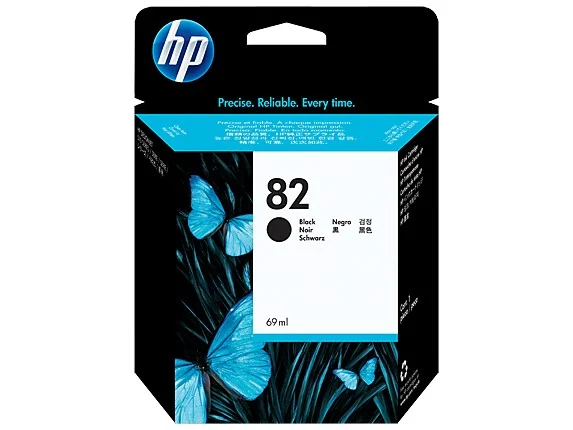 HP 82 – noir – original – DesignJet – cartouche d’encre