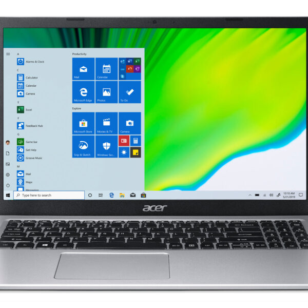 Acer Aspire 1 A115-32 – 15.6″ – Intel Celeron – N4500 – 4 Go RAM – 128 Go eMMC – Français