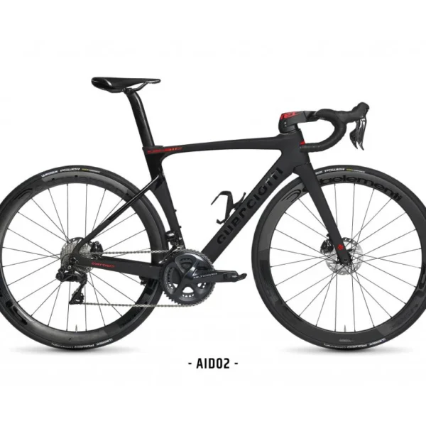 Vélo GUERCIOTTI EUREKA AIR carbone 12V Noir