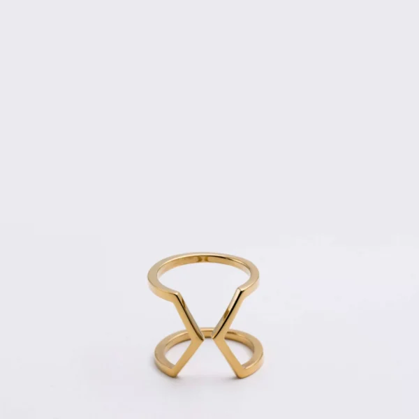 Bague Bijou d’oreille Dualité Large Vermeil