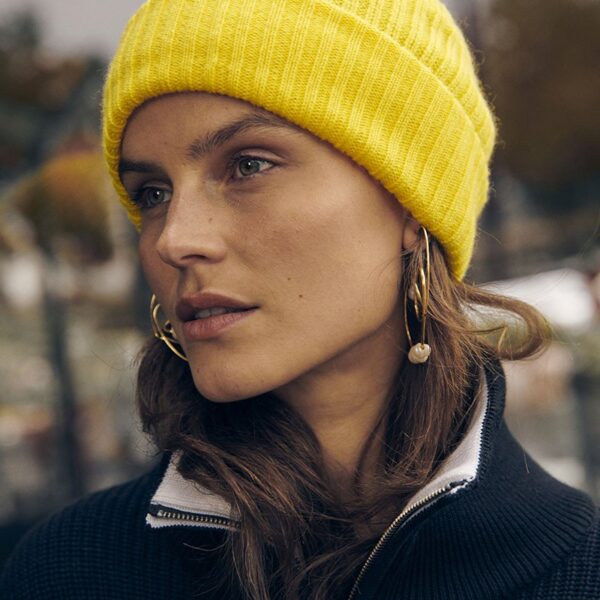 Bonnet Ambre JAUNE CITRUS