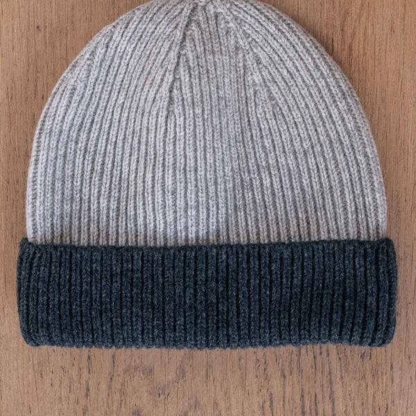 Bonnet Bicolore Anthracite – Gris