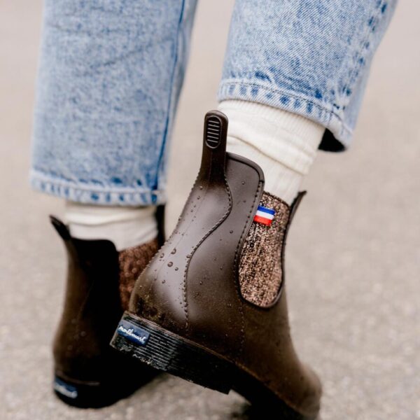 Boots Montpluie Marron Cuivre