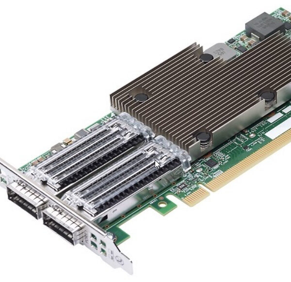 Broadcom NetXtreme E-Series P2100G – adaptateur réseau – PCIe 4.0 x16 – 100 Gigabit QSFP56 x 2