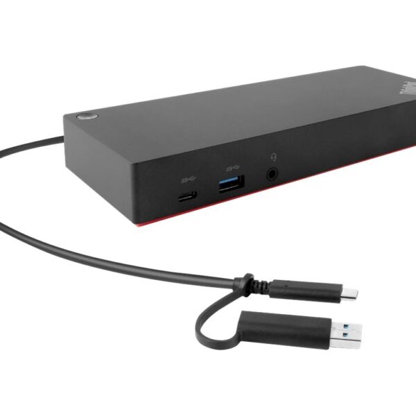 Lenovo ThinkPad Hybrid USB-C with USB-A Dock – station d’accueil – USB-C – 2 x HDMI, 2 x DP – 1GbE