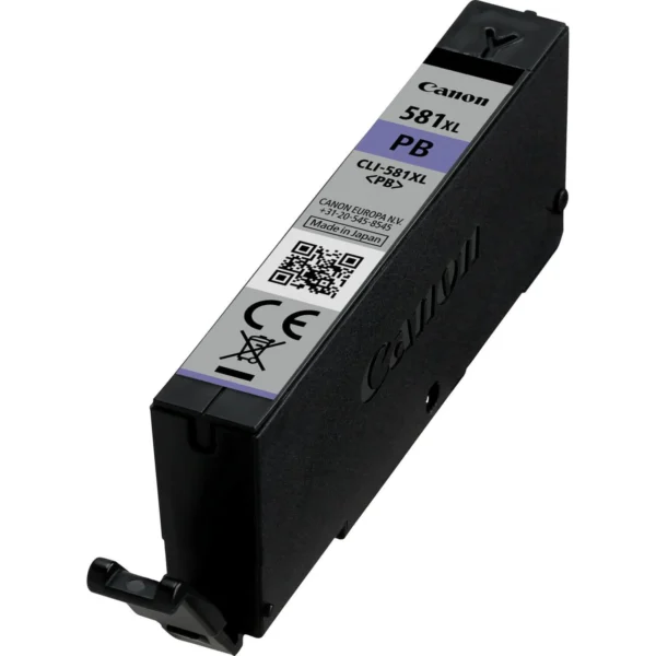 Canon CLI-581PB XL – taille XL – bleu photo – original – réservoir d’encre