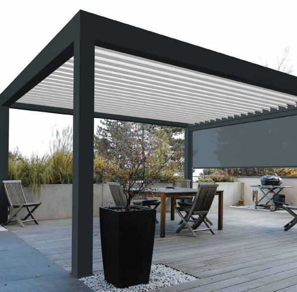 Pergola électrique autoportée