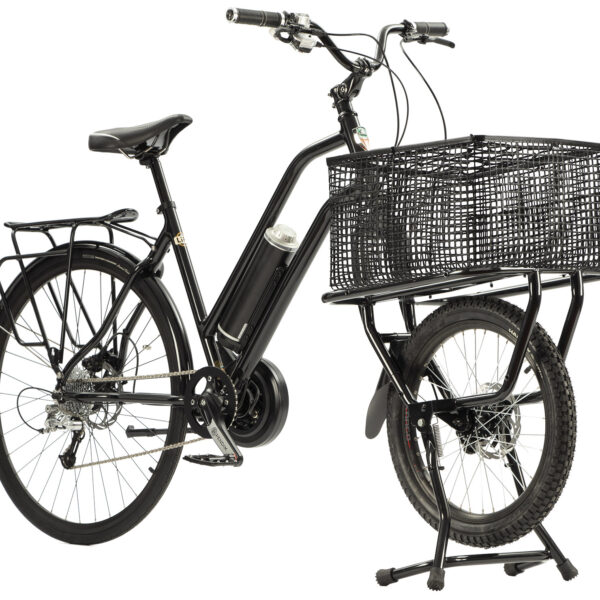 Vélo électrique Cargo Compact noir