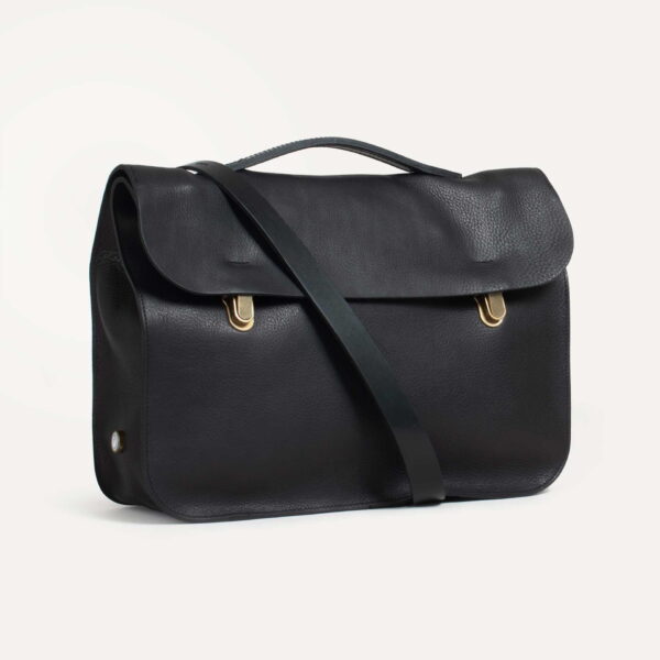 Cartable Groucho – Noir / Ligne Epure