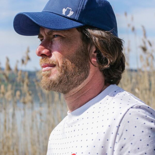 La Classique – Casquette unisexe bleue