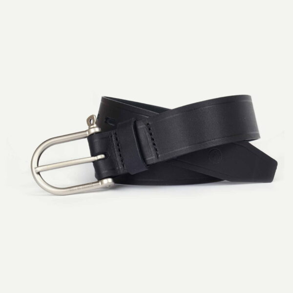 Ceinture Manille – Noir / Silver