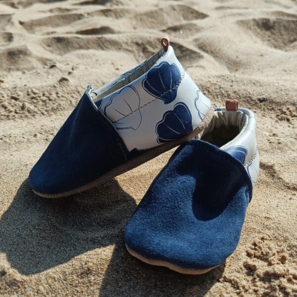 Chaussons en cuir bébé VENUS