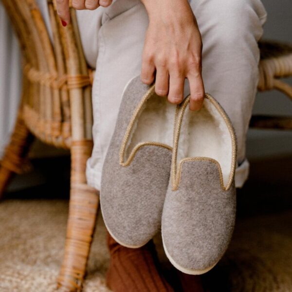 Chaussons Martine Beige/dore