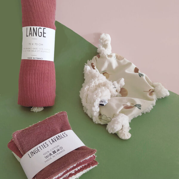 Kit accessoires naissance Marsala