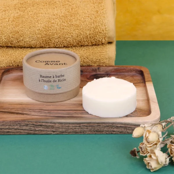 Baume à barbe naturel à l'huile de ricin