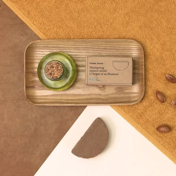 Shampoing Bio Naturel Solide à l’huile d’argan et au rhassoul