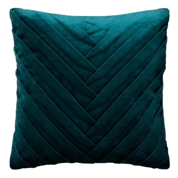 Coussin en velours tressé canard 40×40