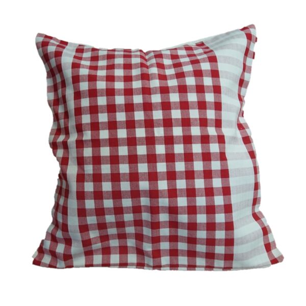 Coussin déhoussable rouge GUINGUETTE