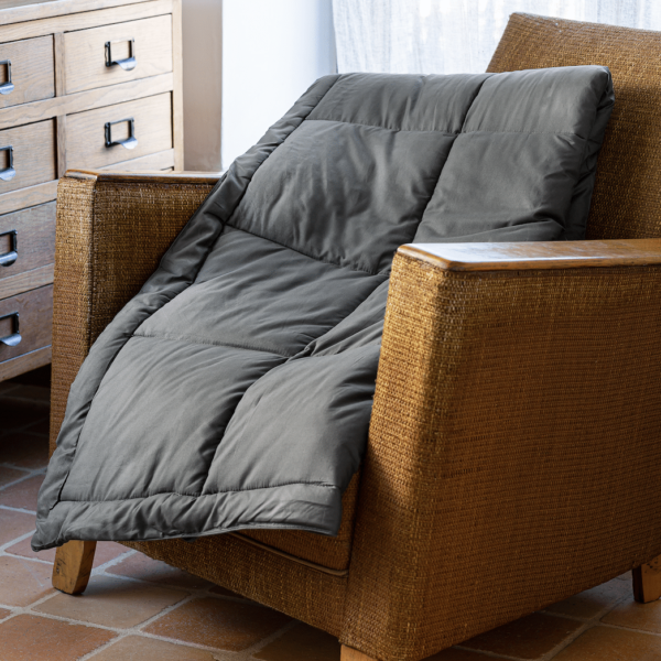 Dessus de lit Microfibre Polyester – Effet Peau de Pêche