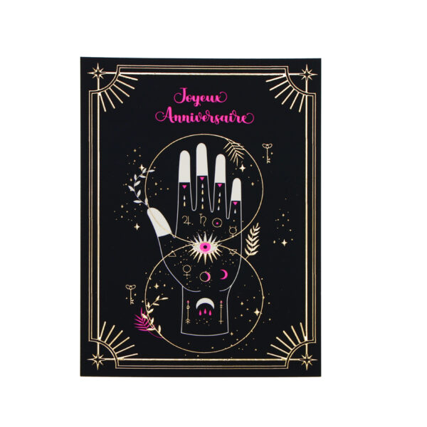 Carte anniversaire Esotériques