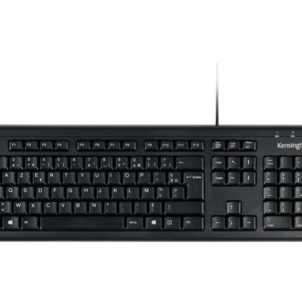 Kensington ValuKeyboard – clavier – Français – noir