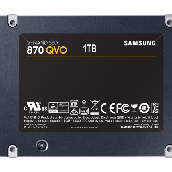 Samsung 870 QVO MZ-77Q1T0BW – SSD – 1 To – SATA 6Gb/s
