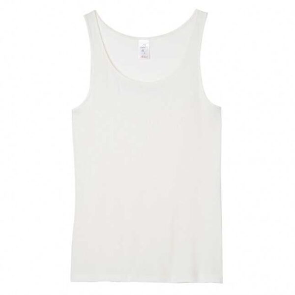 Débardeur Maille Plumetis En Laine Et Coton – Blanc