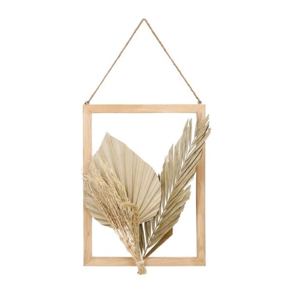 Cadre en bois murale avec feuille 30×41
