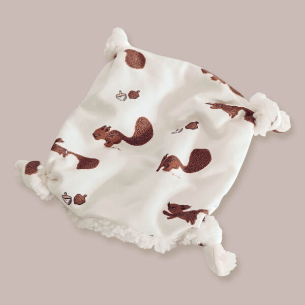 Doudou plat bébé Nuts