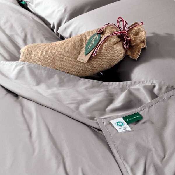 Drap Plat en Satin de Coton Biologique – Le Matelas Vert