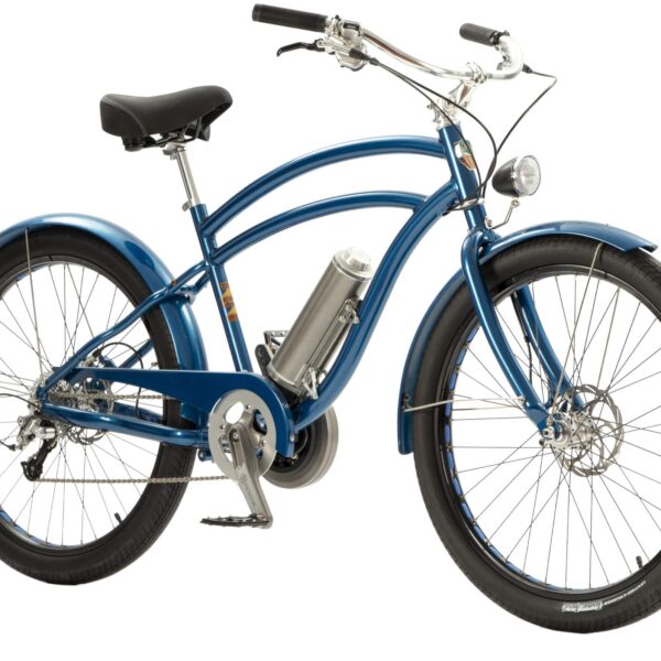 Beach Cruiser électrique Hermitage Design bleu