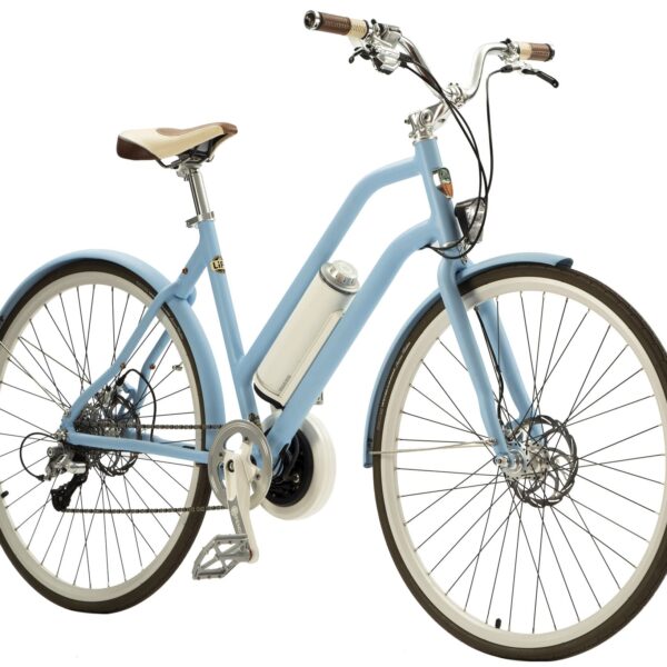 Vélo électrique Life Confort bleu clair