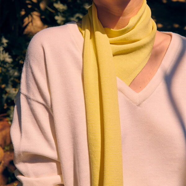 Écharpe Amélie JAUNE TONIQUE