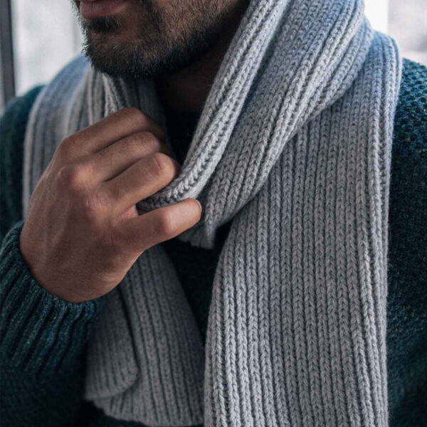 Echarpe Chanterelle Gris Clair