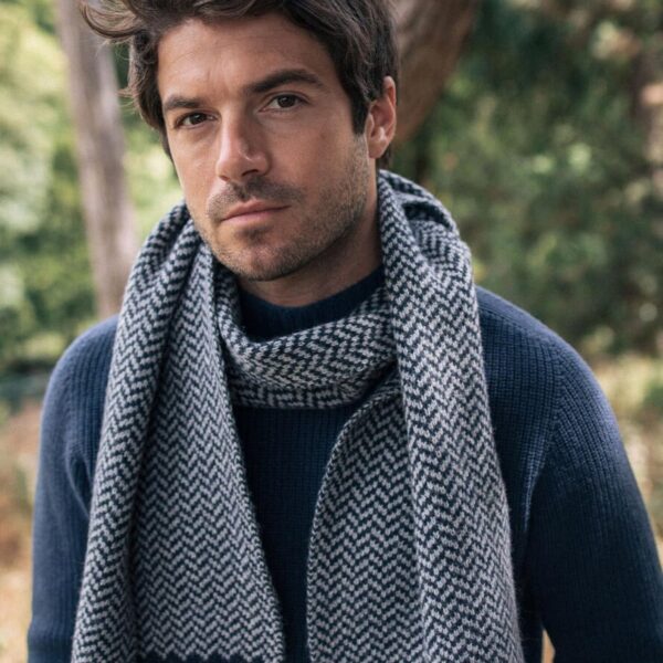 Echarpe Galon Marine