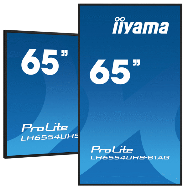 iiyama ProLite LH6554UHS-B1AG 65″ Classe (64.5″ visualisable) écran LCD rétro-éclairé par LED – 4K – pour signalisation numérique