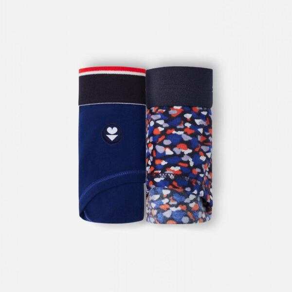 Pack Duo Slip Terrible Indigo Cami Glycine bleu