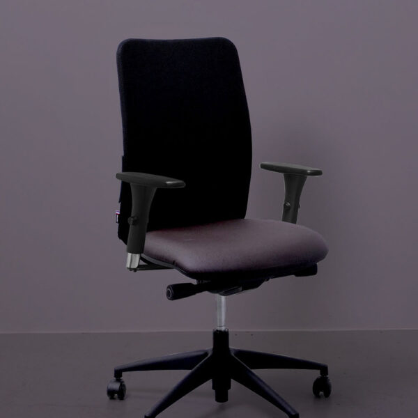 Famous Fernand Résille Noir et Marron – Fauteuil de bureau occasion