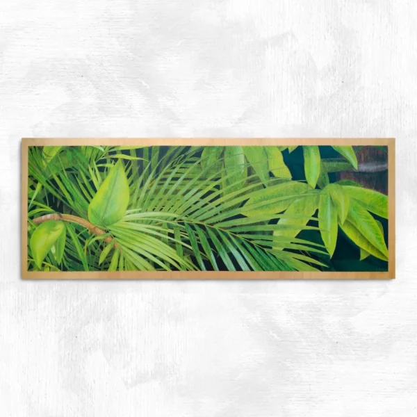 Tableau plantes tropicales Nature mauricienne