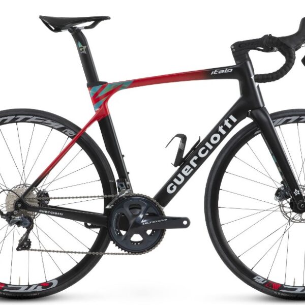 Vélo GUERCIOTTI ITALO Disc carbone Noir rouge