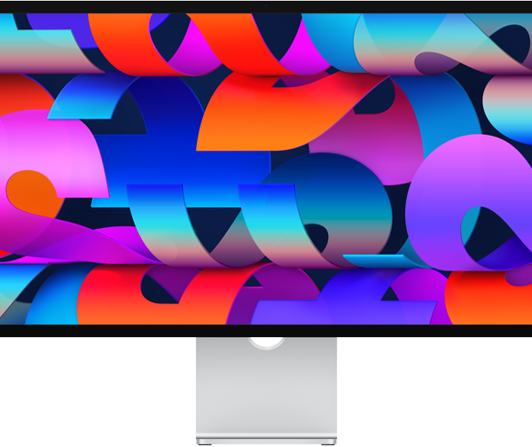 Apple Studio Display Standard glass – écran LCD – 5K – 27″ – avec support inclinable et réglable en hauteur