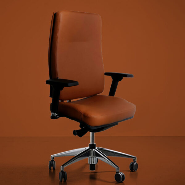 King Edgard – fauteuil de bureau en cuir