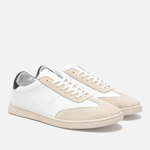 Sneakers en cuir blanc homme Jerry