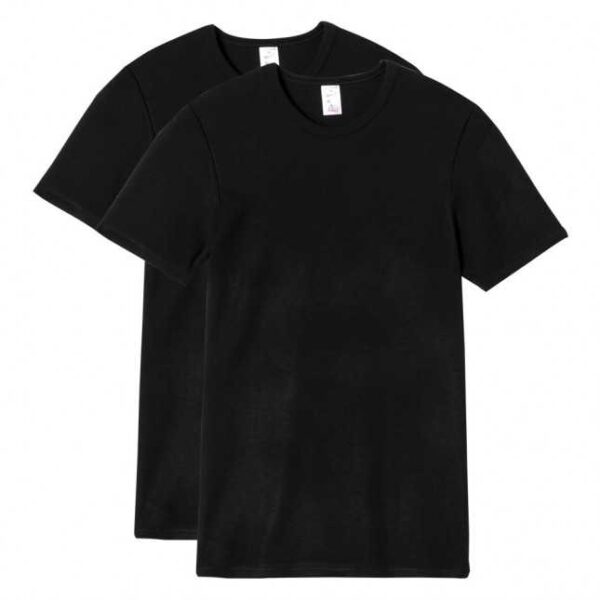 Lot 2 T-shirts Thermiques Homme – Noir