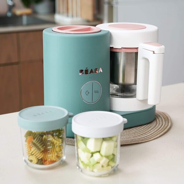 Le robot cuiseur Babycook Neo eucalyptus