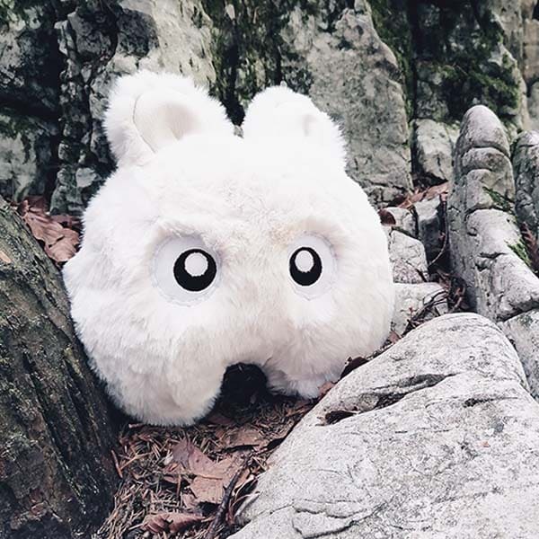 Peluche TIMIDOUX Blanc