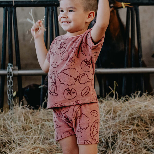 T shirt bébé et enfant vegetables